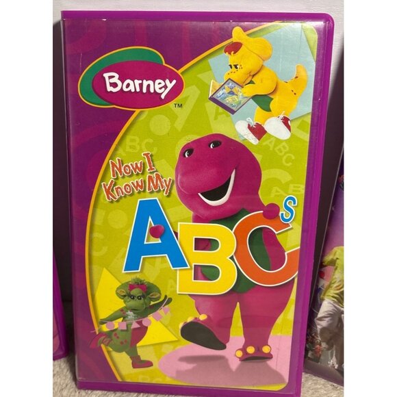 Barney VHS Lot Of 3 Everyone Is Special Now I Know My ABCs & Great Adventure - Picture 3 of 6